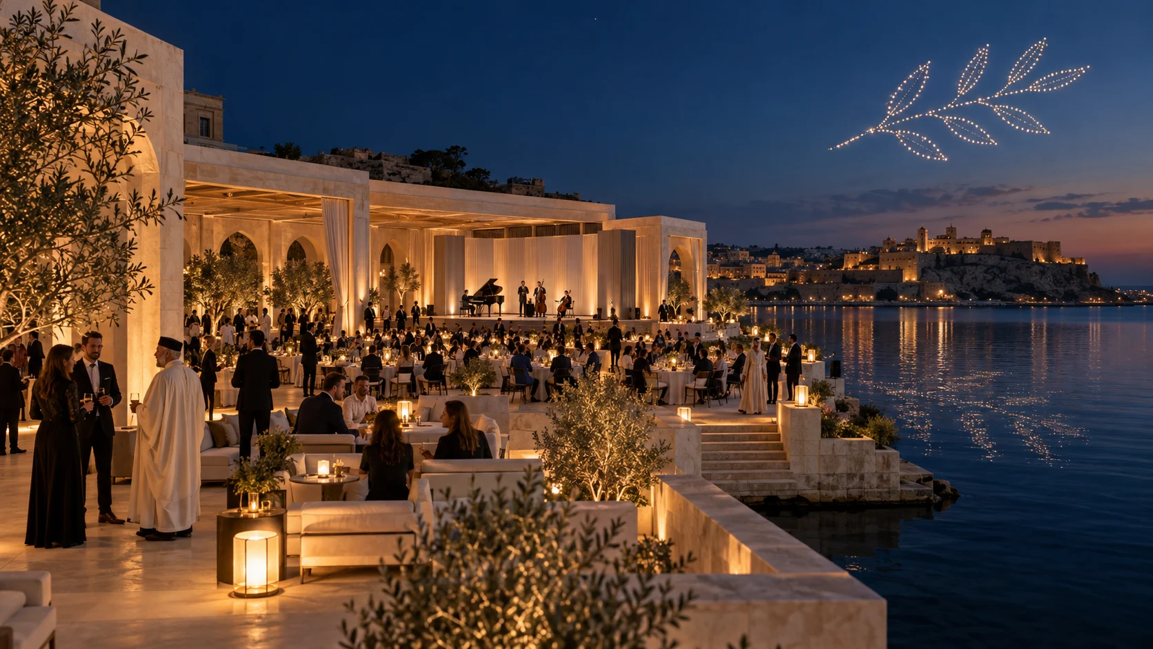 Generated concept of the proposed Tobruk evening programme